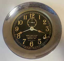 Chelsea Ships Bell 10 Diameter Red Brass Wall Clock